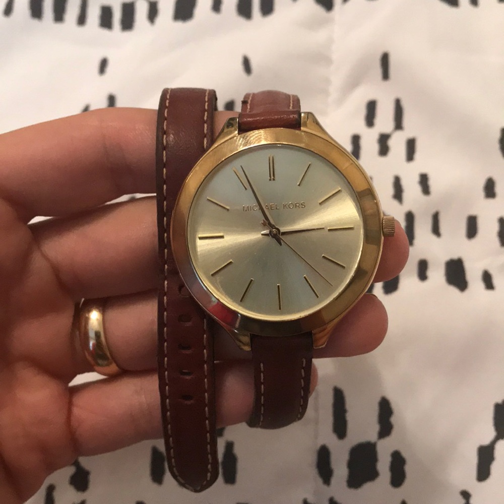 Michael Kors gold watch